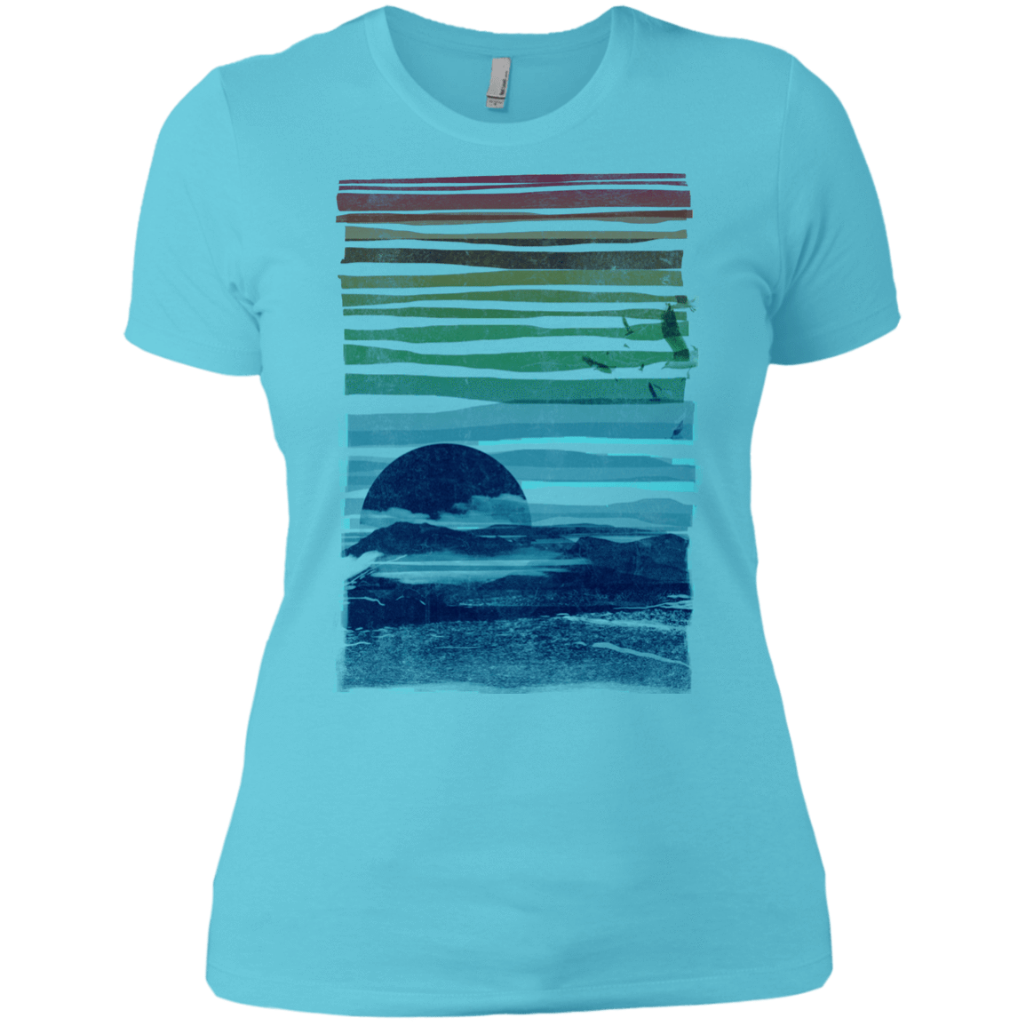 T-Shirts Cancun / X-Small Sea Landscape Women's Premium T-Shirt
