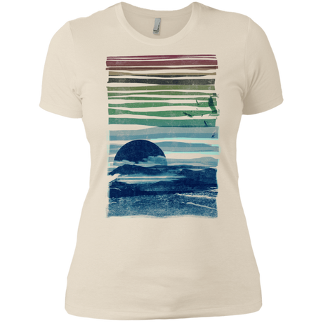 T-Shirts Ivory/ / X-Small Sea Landscape Women's Premium T-Shirt