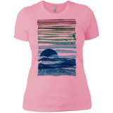 T-Shirts Light Pink / X-Small Sea Landscape Women's Premium T-Shirt