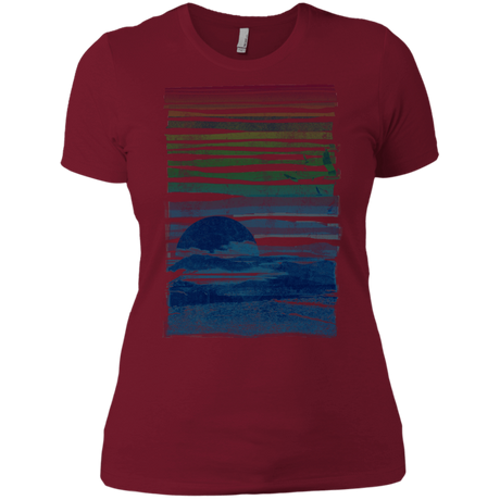 T-Shirts Scarlet / X-Small Sea Landscape Women's Premium T-Shirt