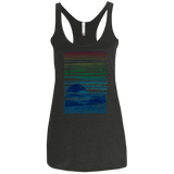 Sea Landscape Women's Triblend Racerback Tank