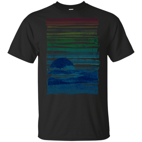 T-Shirts Black / YXS Sea Landscape Youth T-Shirt