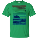 T-Shirts Irish Green / YXS Sea Landscape Youth T-Shirt