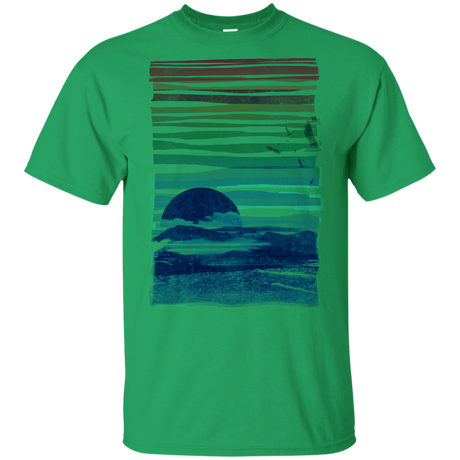 T-Shirts Irish Green / YXS Sea Landscape Youth T-Shirt