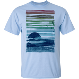 T-Shirts Light Blue / YXS Sea Landscape Youth T-Shirt