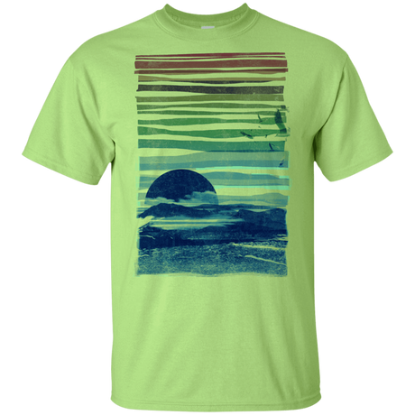 T-Shirts Mint Green / YXS Sea Landscape Youth T-Shirt