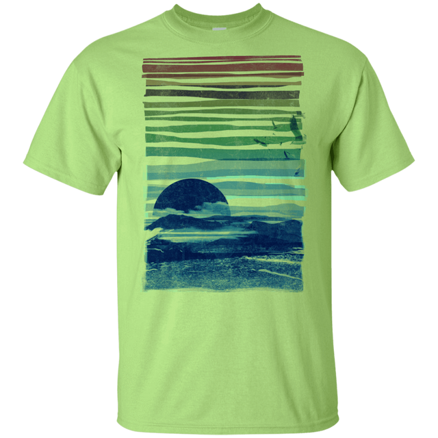 T-Shirts Mint Green / YXS Sea Landscape Youth T-Shirt