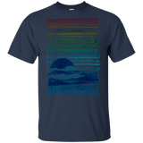 T-Shirts Navy / YXS Sea Landscape Youth T-Shirt