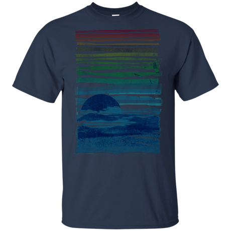 T-Shirts Navy / YXS Sea Landscape Youth T-Shirt