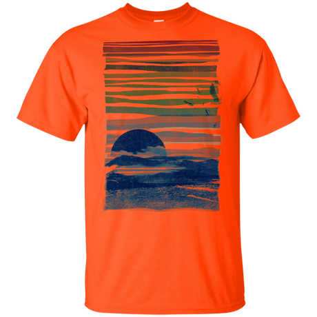 T-Shirts Orange / YXS Sea Landscape Youth T-Shirt