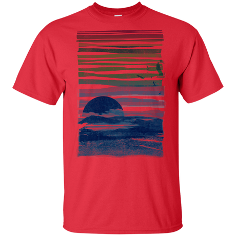 T-Shirts Red / YXS Sea Landscape Youth T-Shirt