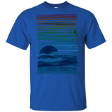 T-Shirts Royal / YXS Sea Landscape Youth T-Shirt