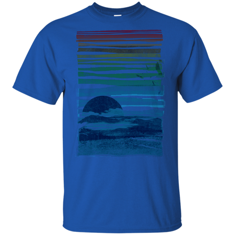 T-Shirts Royal / YXS Sea Landscape Youth T-Shirt