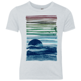 Sea Landscape Youth Triblend T-Shirt