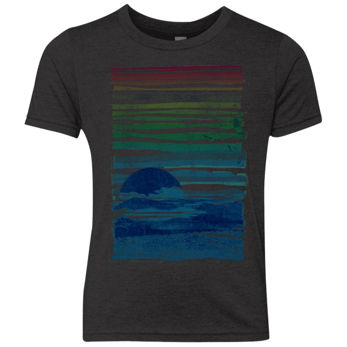Sea Landscape Youth Triblend T-Shirt