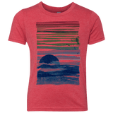 Sea Landscape Youth Triblend T-Shirt