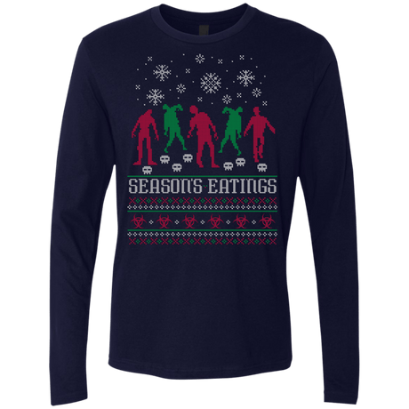 T-Shirts Midnight Navy / Small Season's Eatings Men's Premium Long Sleeve