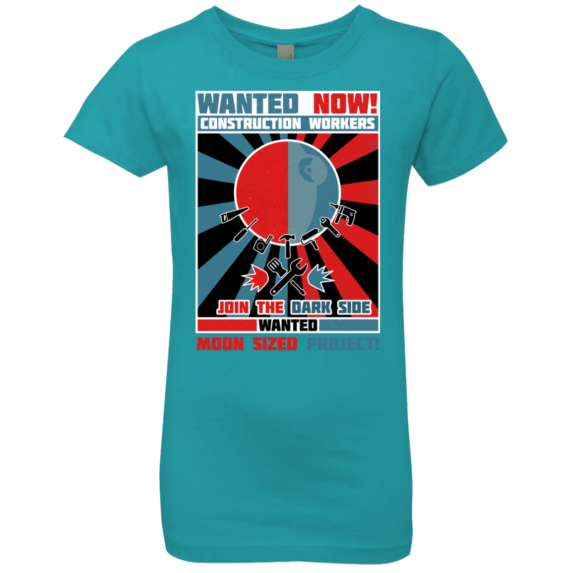 T-Shirts Tahiti Blue / YXS Secret Moon Society Girls Premium T-Shirt