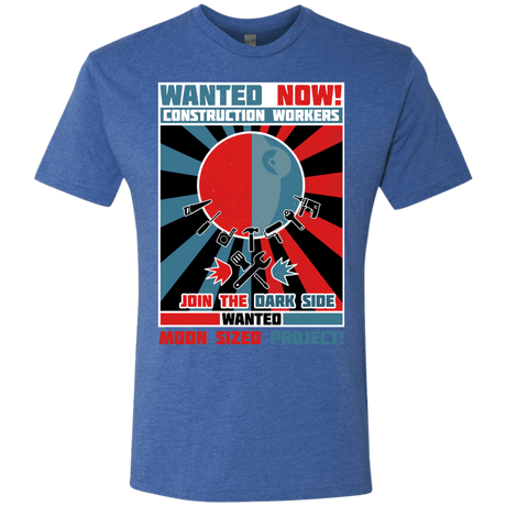 T-Shirts Vintage Royal / S Secret Moon Society Men's Triblend T-Shirt
