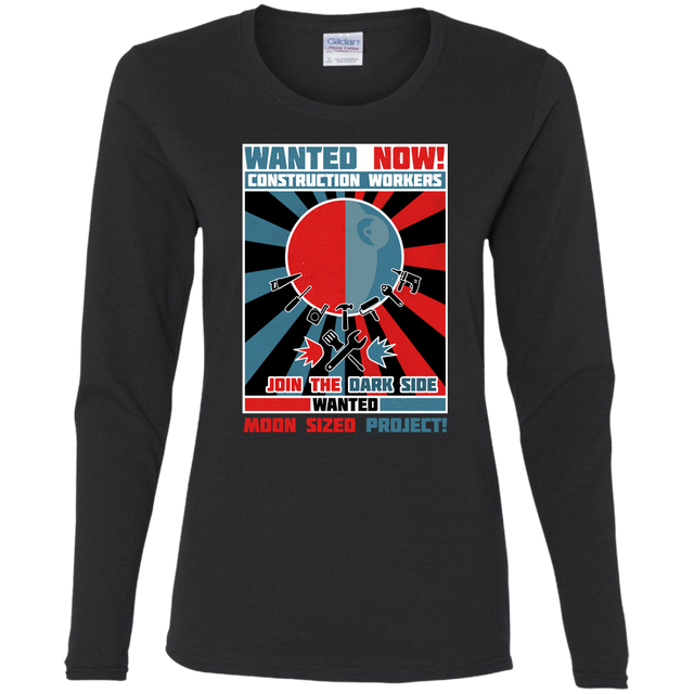 T-Shirts Black / S Secret Moon Society Women's Long Sleeve T-Shirt