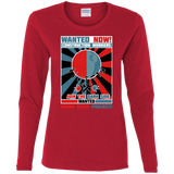 T-Shirts Red / S Secret Moon Society Women's Long Sleeve T-Shirt