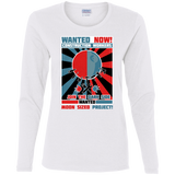 T-Shirts White / S Secret Moon Society Women's Long Sleeve T-Shirt