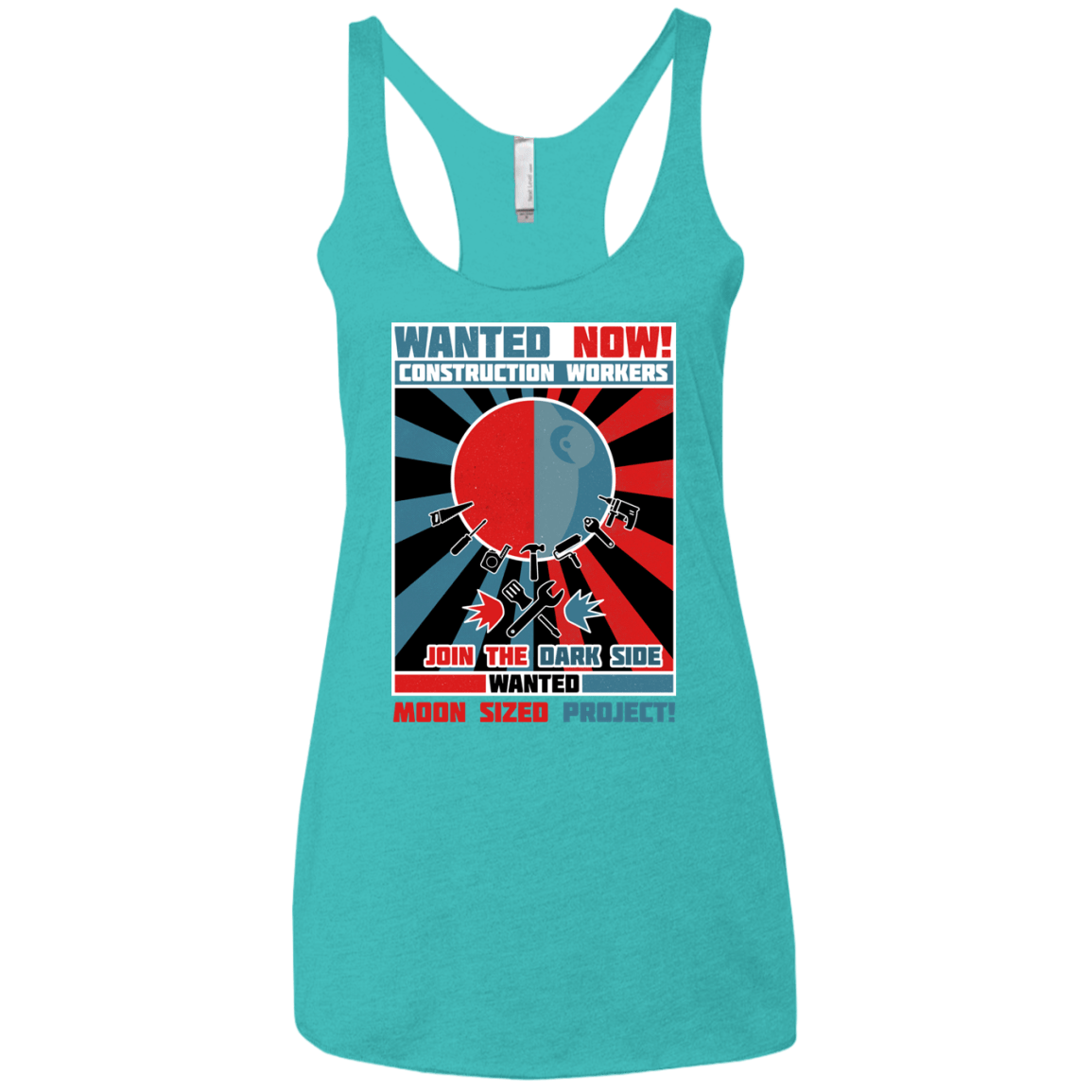Secret Moon Society Women's Triblend Racerback Tank