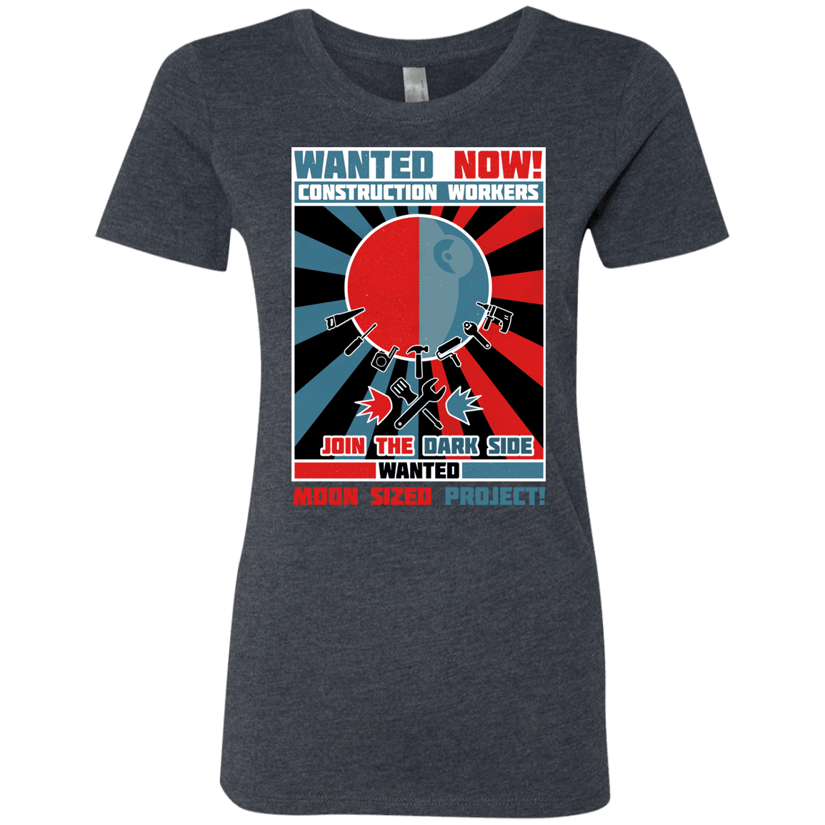 T-Shirts Vintage Navy / S Secret Moon Society Women's Triblend T-Shirt