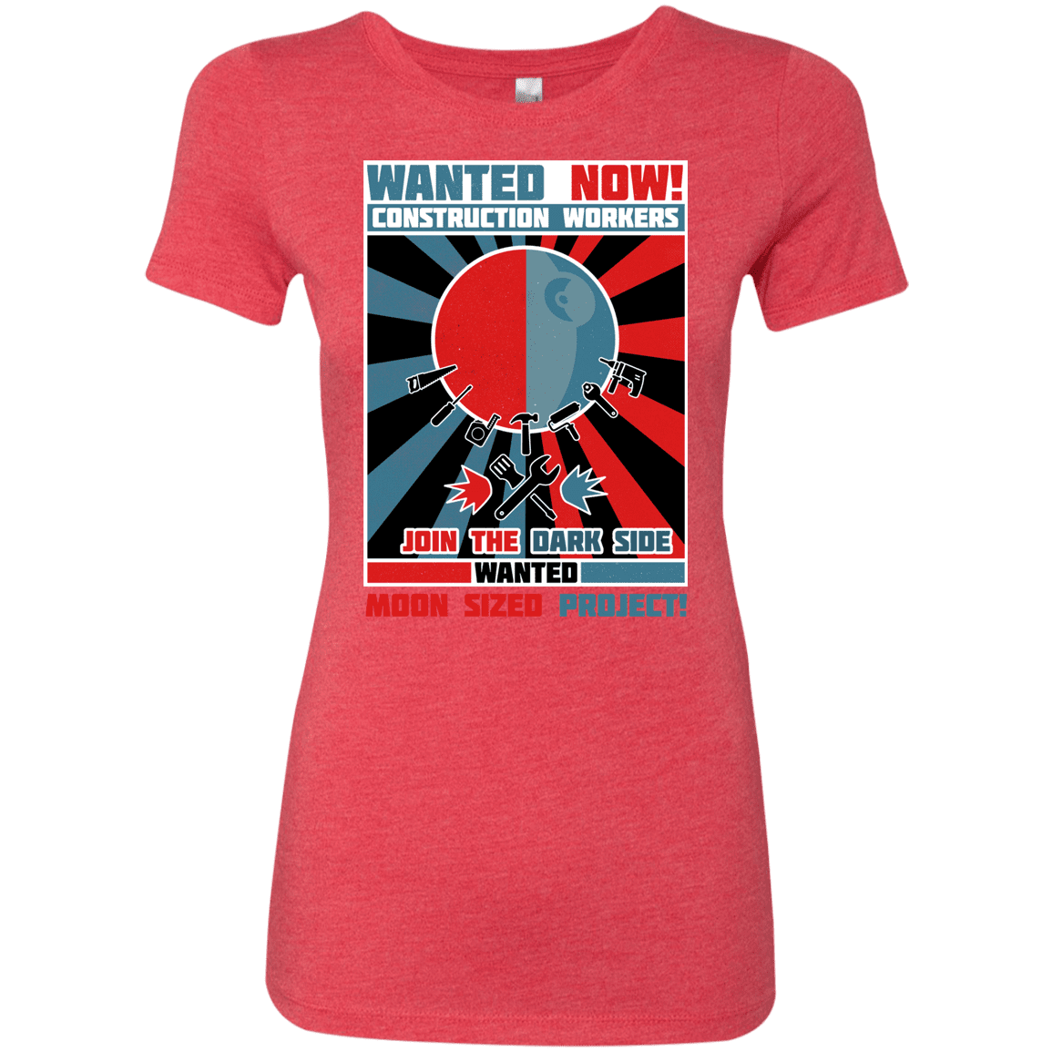 T-Shirts Vintage Red / S Secret Moon Society Women's Triblend T-Shirt