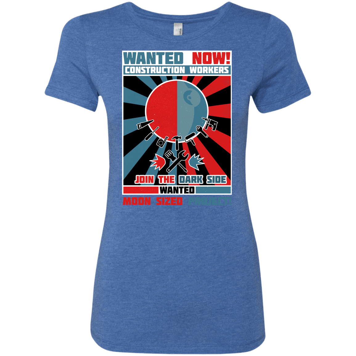 T-Shirts Vintage Royal / S Secret Moon Society Women's Triblend T-Shirt