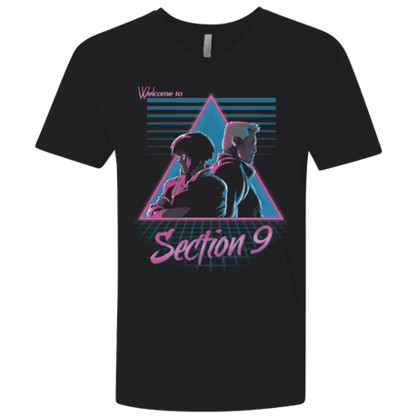 T-Shirts Black / X-Small Section 9 Men's Premium V-Neck