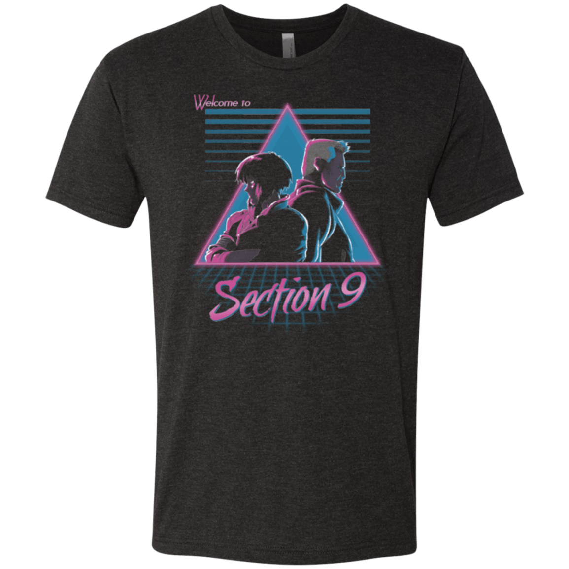 T-Shirts Vintage Black / Small Section 9 Men's Triblend T-Shirt