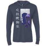 T-Shirts Vintage Navy / X-Small Section 9 Triblend Long Sleeve Hoodie Tee