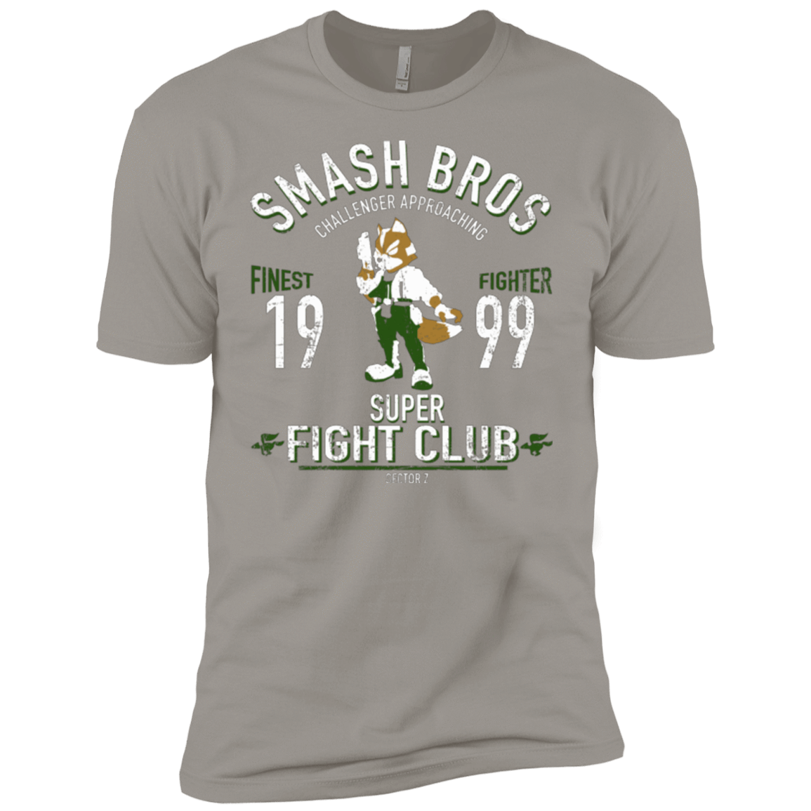 T-Shirts Light Grey / YXS Sector Z Fighter Boys Premium T-Shirt