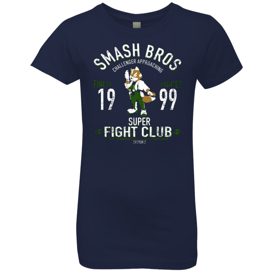T-Shirts Midnight Navy / YXS Sector Z Fighter Girls Premium T-Shirt