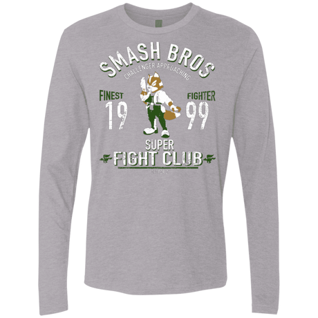 T-Shirts Heather Grey / Small Sector Z Fighter Men's Premium Long Sleeve