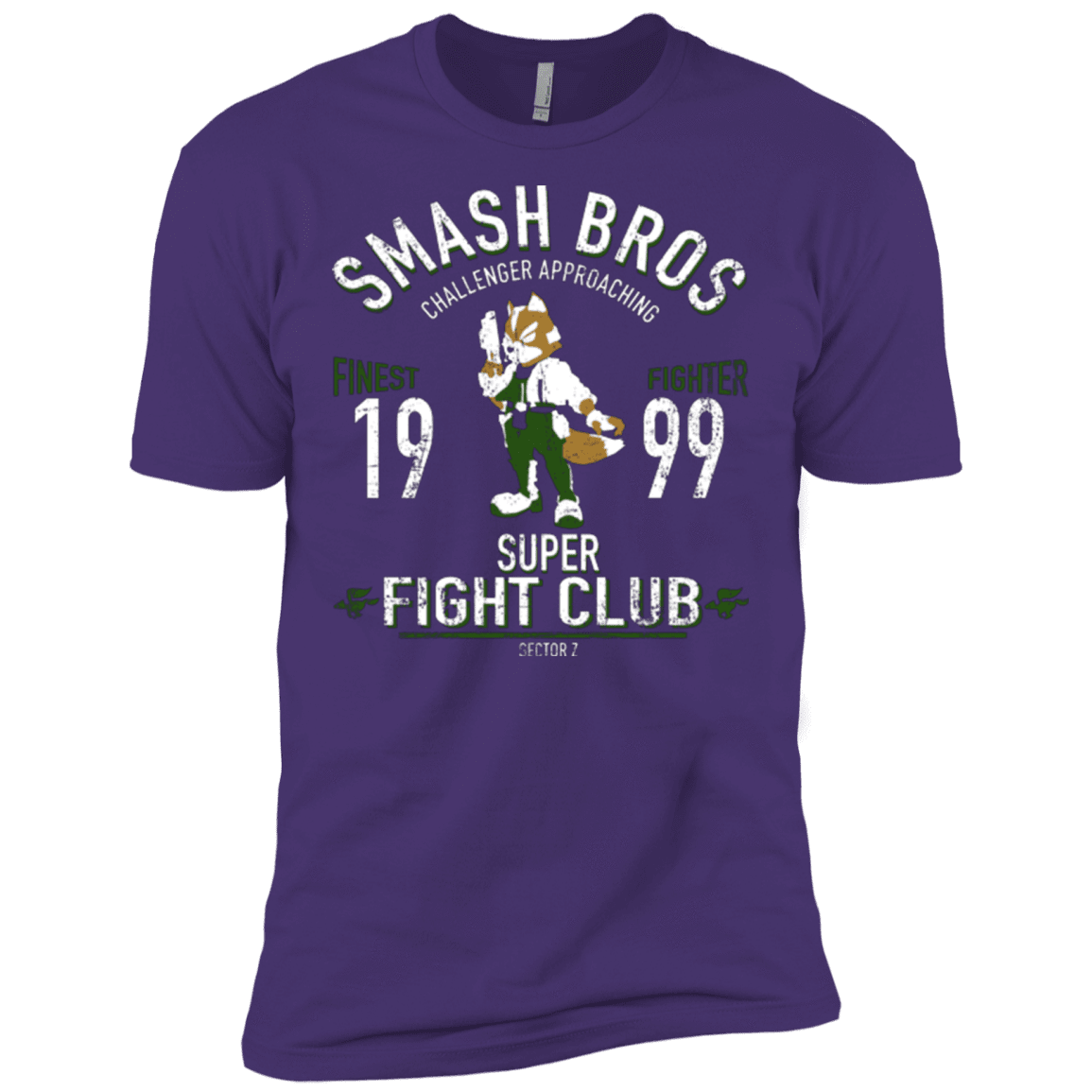 T-Shirts Purple / X-Small Sector Z Fighter Men's Premium T-Shirt
