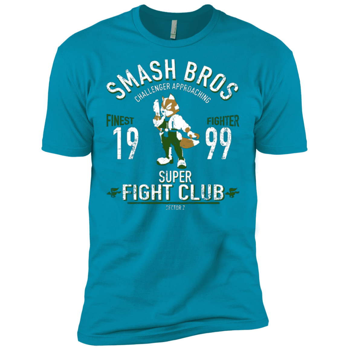 T-Shirts Turquoise / X-Small Sector Z Fighter Men's Premium T-Shirt