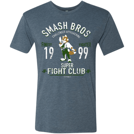 T-Shirts Indigo / Small Sector Z Fighter Men's Triblend T-Shirt