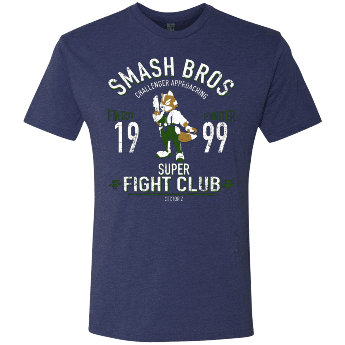 T-Shirts Vintage Navy / Small Sector Z Fighter Men's Triblend T-Shirt