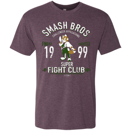 T-Shirts Vintage Purple / Small Sector Z Fighter Men's Triblend T-Shirt