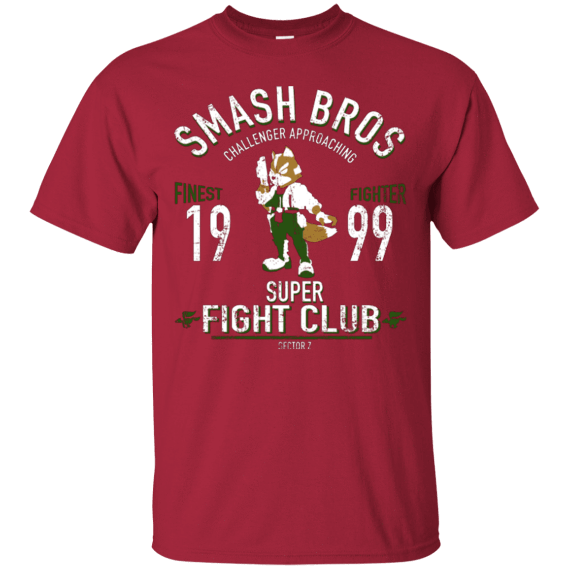 T-Shirts Cardinal / Small Sector Z Fighter T-Shirt