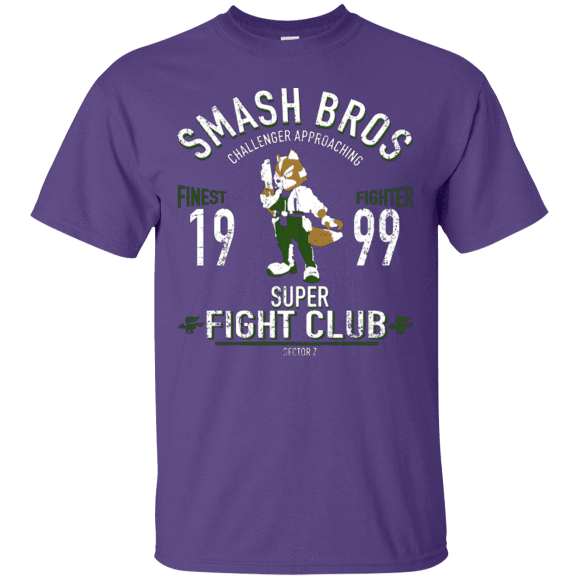 T-Shirts Purple / Small Sector Z Fighter T-Shirt