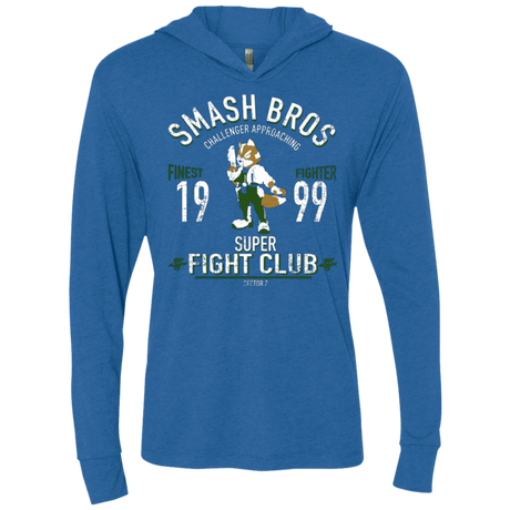 T-Shirts Vintage Royal / X-Small Sector Z Fighter Triblend Long Sleeve Hoodie Tee