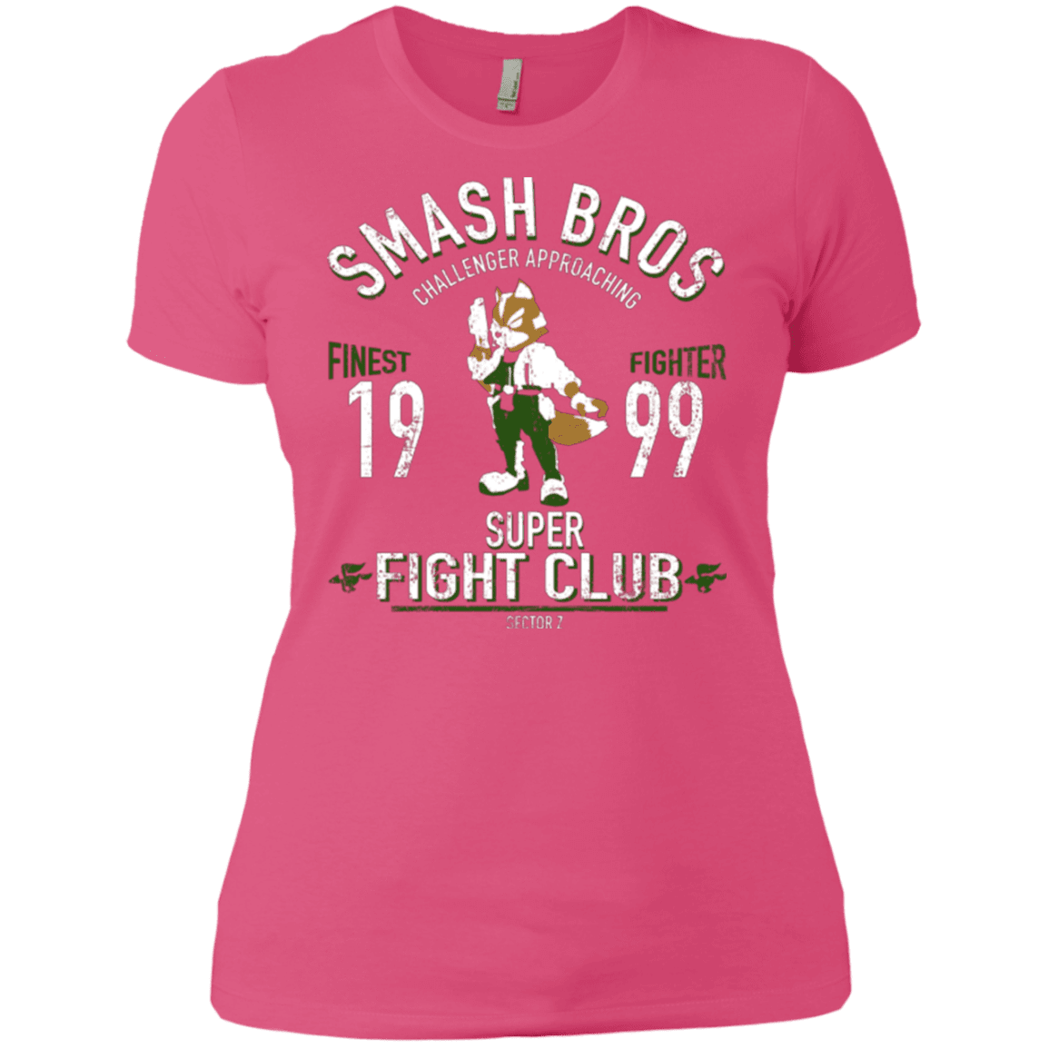 T-Shirts Hot Pink / X-Small Sector Z Fighter Women's Premium T-Shirt