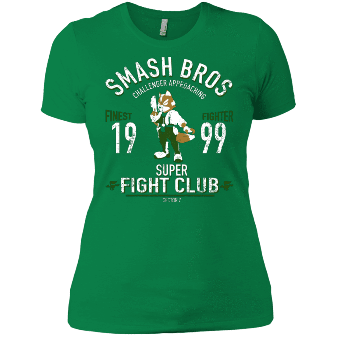 T-Shirts Kelly Green / X-Small Sector Z Fighter Women's Premium T-Shirt