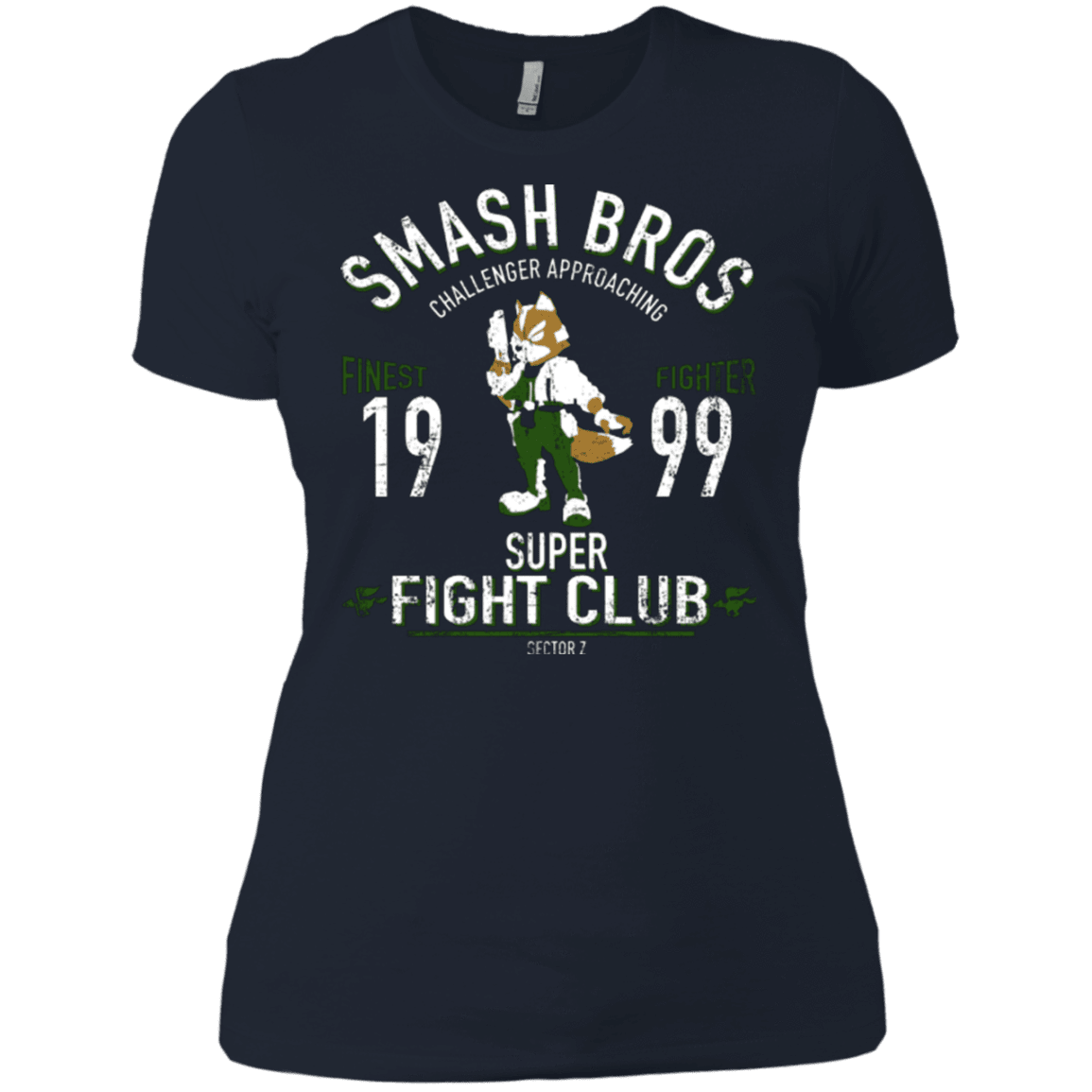 T-Shirts Midnight Navy / X-Small Sector Z Fighter Women's Premium T-Shirt