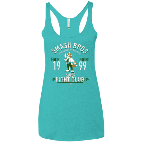 T-Shirts Tahiti Blue / X-Small Sector Z Fighter Women's Triblend Racerback Tank