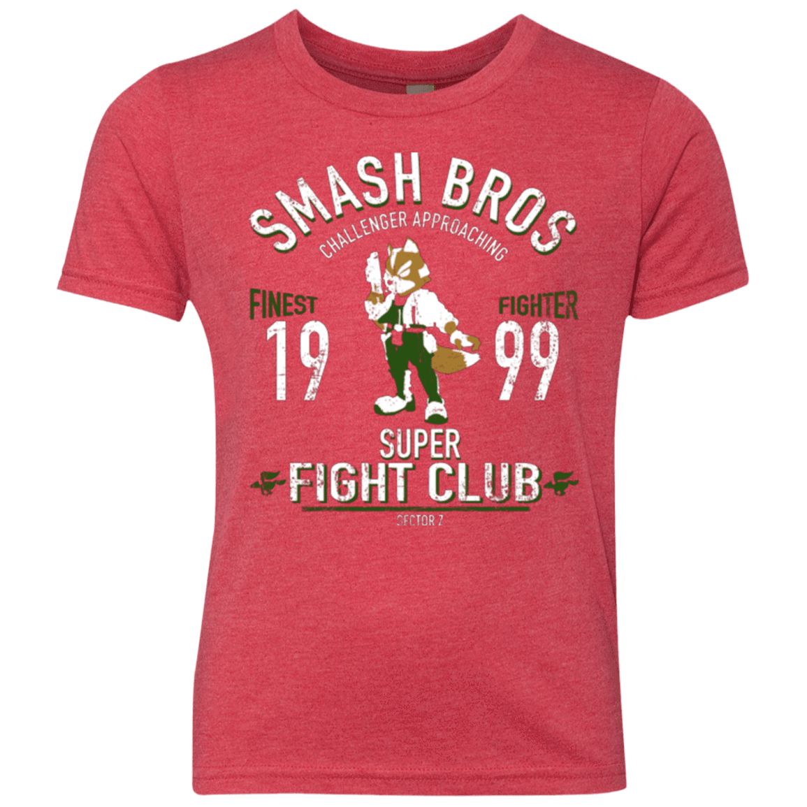 T-Shirts Vintage Red / YXS Sector Z Fighter Youth Triblend T-Shirt