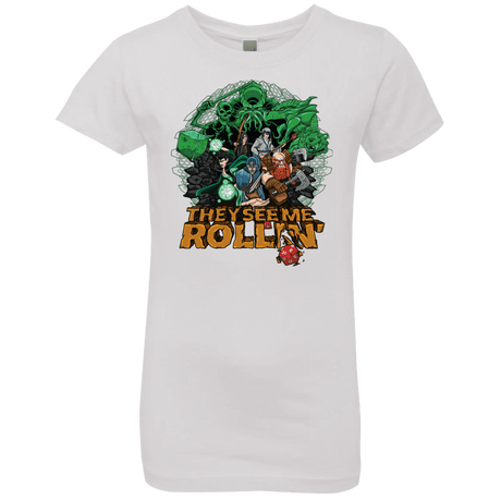 T-Shirts White / YXS See me rolling Girls Premium T-Shirt